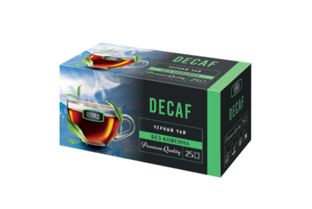 Чай черный «Etre» Decaf, 25 пакетиков, 45 г
