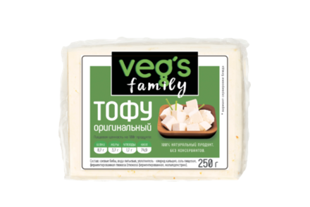 Тофу «VEG`S Family» оригинальный, 250 г