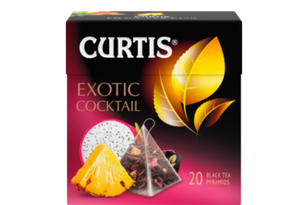Чай черный «Curtis» Exotic Cocktail, 20 пирамидок