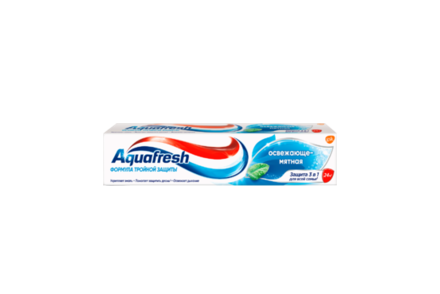 Зубная паста «Aquafresh» освежающе-мятная, 100 мл