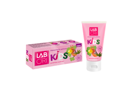 Детская зубная паста «Labori kids» Бабл-гам 3+, 50 г