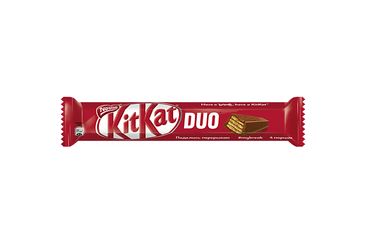 Батончик «KitKat» Duo, 58 г