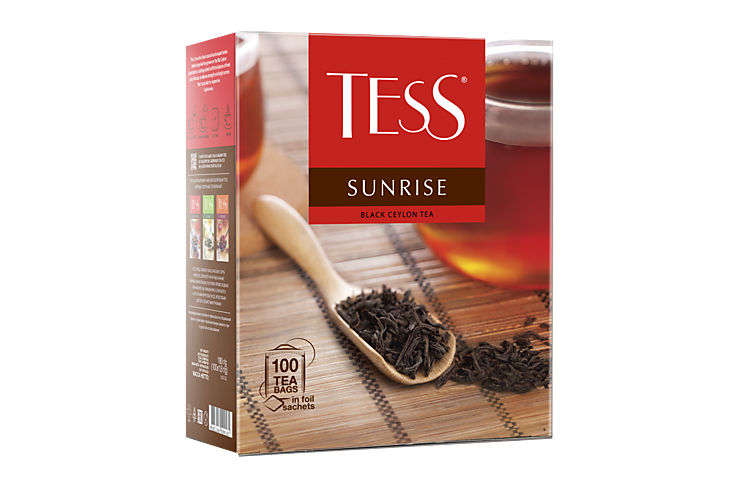 Чай черный цейлонский «Tess» Sunrise, 180 г
