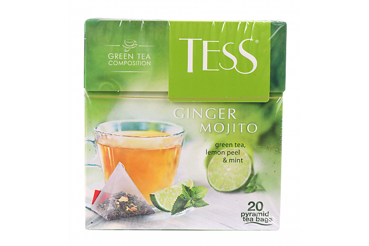 Чай зеленый «Tess» Ginger mohito, 36 г