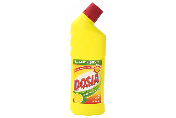 Чистящий гель «Dosia» Лимон, 750 мл – купить по приятной цене с ...