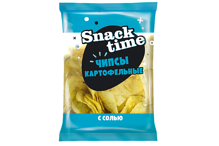 Чипсы «Snack Time» Соль, 150 г