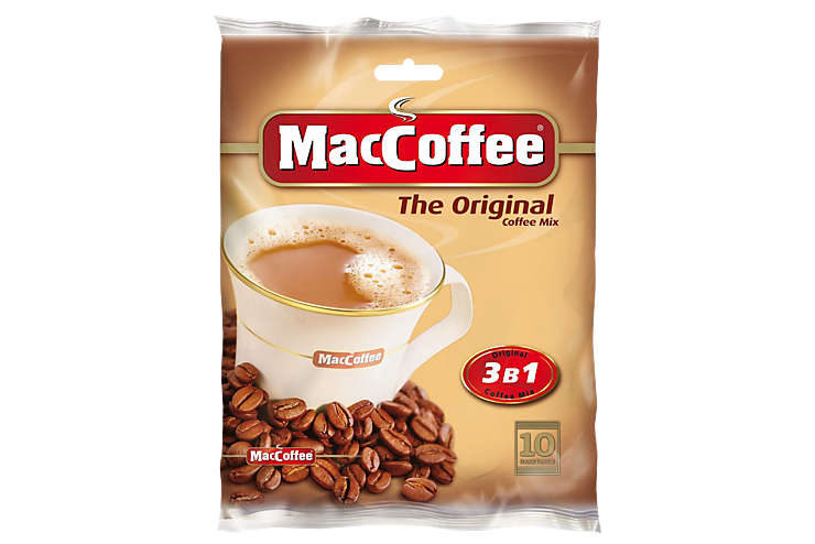 Кофейный напиток «MacCoffee» 3 в 1, 10шт*, 20 г