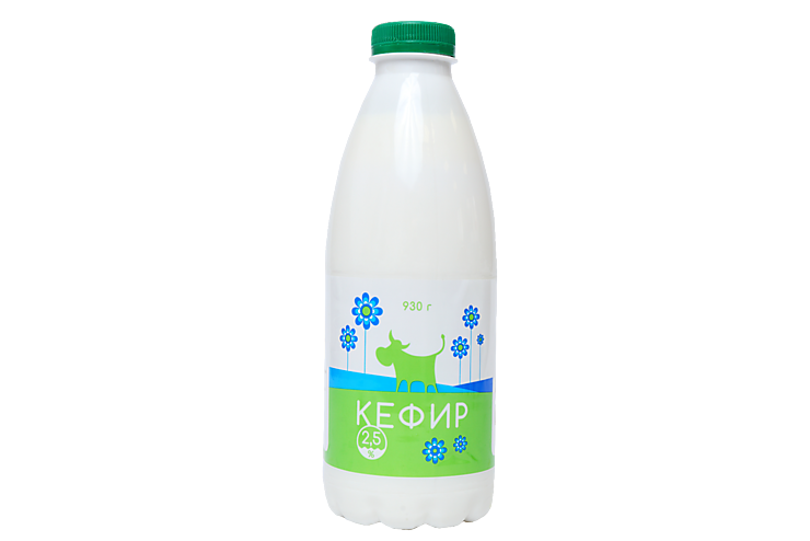 Кефир 2.5%, 930 г Кефир 2.5%, 930 г