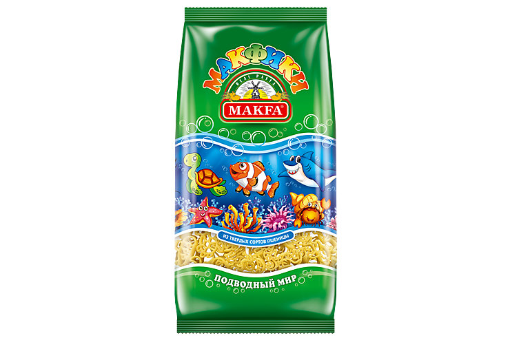 Макароны «Makfa» Макфики Подводный мир, 250 г Макароны «Makfa» Макфики Подводный мир, 250 г