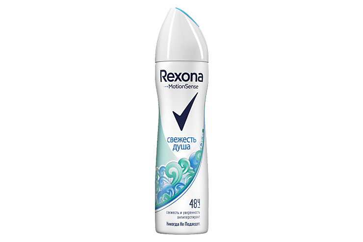 Дезодорант-аэрозоль «Rexona» Свежесть душа, 150 мл