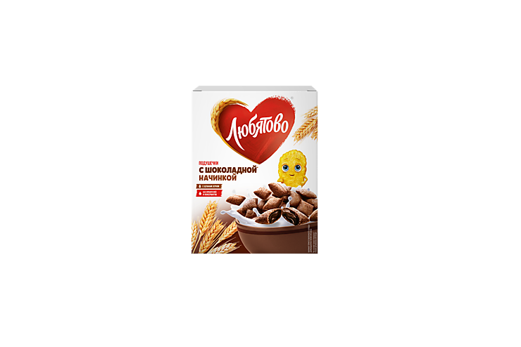 Подушечки шоколадные «Любятово», 250 г