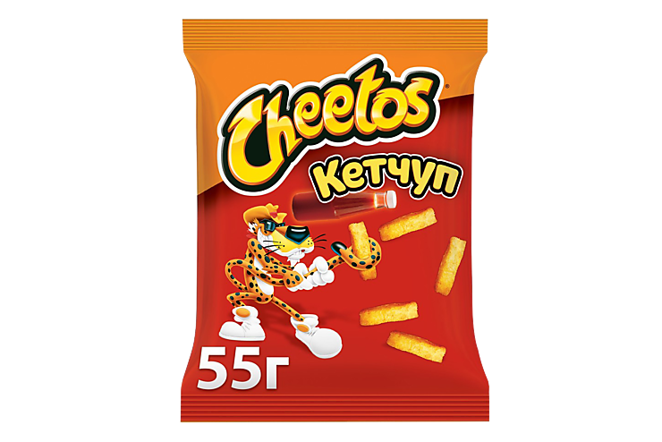 Кукурузные снеки «Cheetos» Кетчуп, 55 г