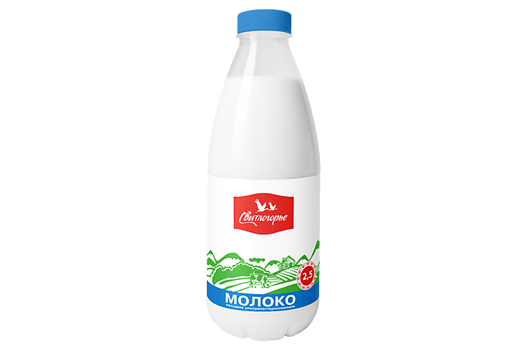 Молоко 2.5% «Свитлогорье» ультрапастеризованное, 930 мл