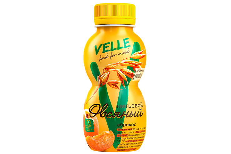 Продукт овсяный питьевой «Velle» Абрикос, 250 г
