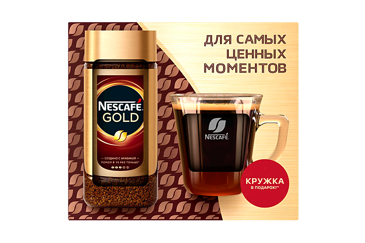 Набор кофе «Nescafe Gold» + кружка, 95 г