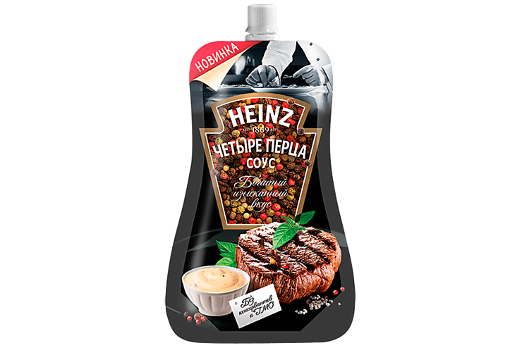 Соус «Heinz» Четыре перца, 230 г