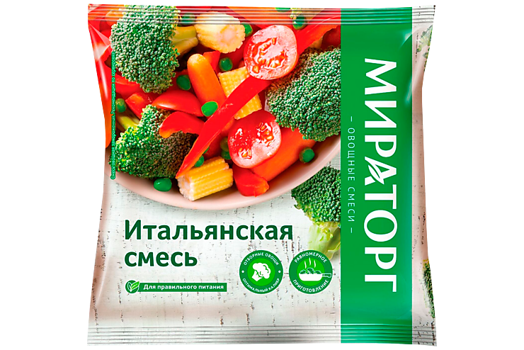Овощная смесь «Мираторг» Итальянская, 400 г – купить по приятной цене с ...