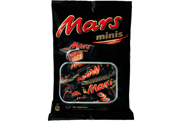 Шоколадные батончики «Mars» минис, 182 г