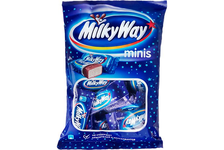 Шоколадный батончик «Milky Way» минис, 176 г
