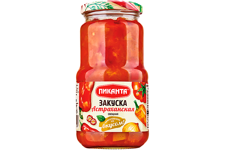 Закуска овощная «Пиканта» Астраханская, 530 г