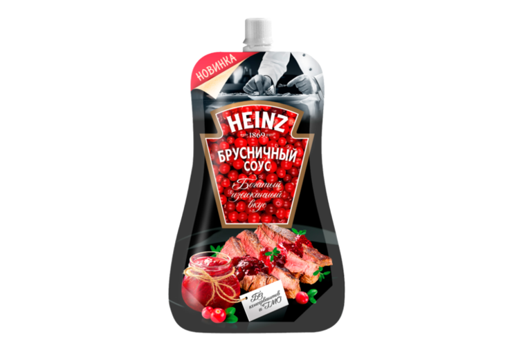 Соус «Heinz» Брусничный, 230 г – купить по приятной цене с доставкой на ...