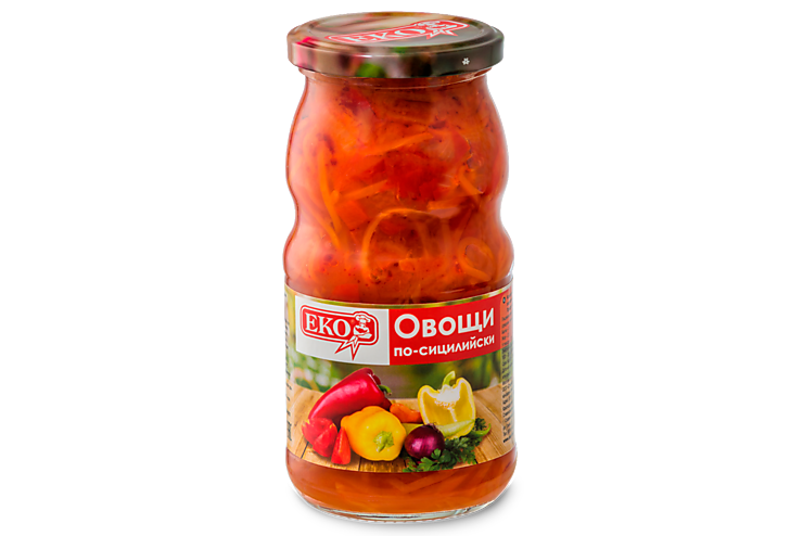 Овощи «EKO» по-сицилийски, 500 г Овощи «EKO» по-сицилийски, 500 г