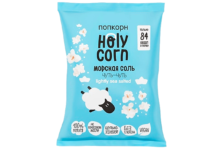 Попкорн «Holy Corn» Морская соль, 20 г