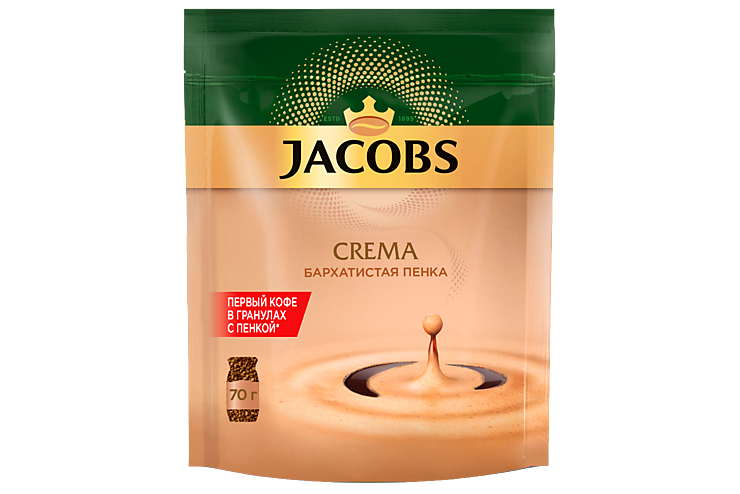 Кофе растворимый «Jacobs Crema», 70 г
