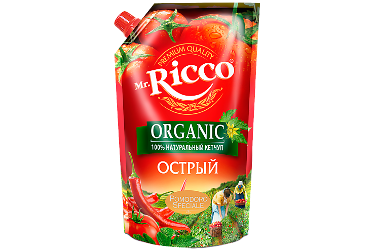 Кетчуп «Mr. Ricco» Острый Pomodoro Speciale, 350 г