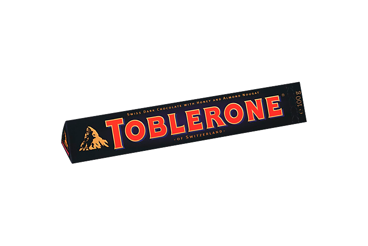 Шоколад темный «Toblerone» с медово-миндальной начинкой, 100 г