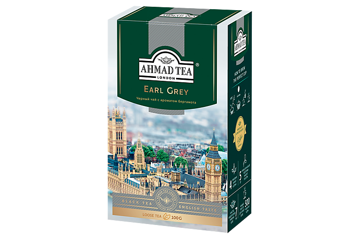 Чай черный «Ahmad Tea» с бергамотом, 100 г Чай черный «Ahmad Tea» с бергамотом, 100 г