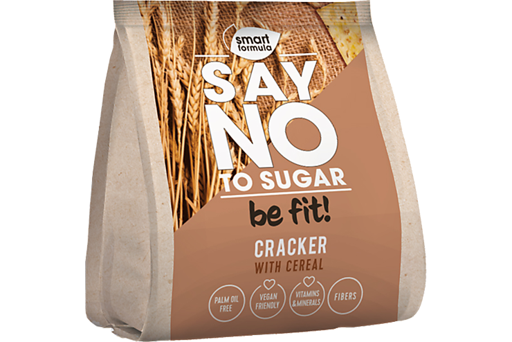 Крекер «Smart Formula» Say no to sugar, со злаками, 180 г