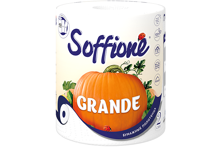 Полотенца бумажные «Soffione» Grande