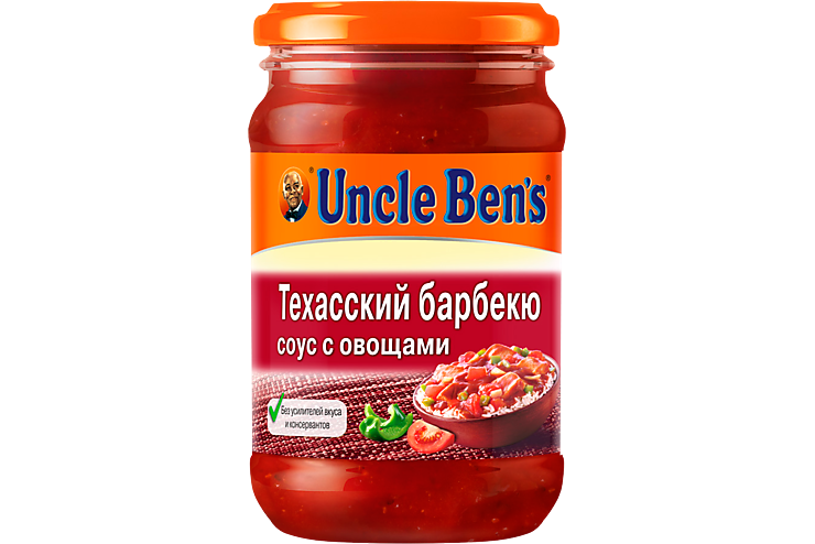 Соус «Uncle Bens» Техасский Барбекю с овощами, 210 г