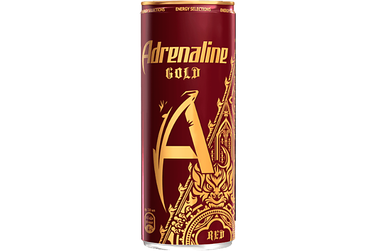 Энергетический напиток «Adrenaline» Gold Red, 330 мл