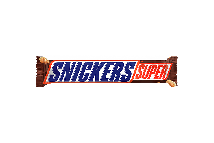Шоколадный батончик «Snickers» Супер, 80 г