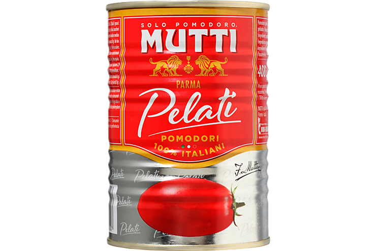 Томаты «Mutti» очищенные, целые, в собственном соку, 400 г Томаты «Mutti» очищенные, целые, в собственном соку, 400 г
