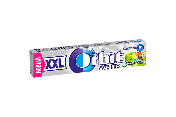 Жевательная резинка «Orbit» XXL, Сочное яблоко, 20,4 г