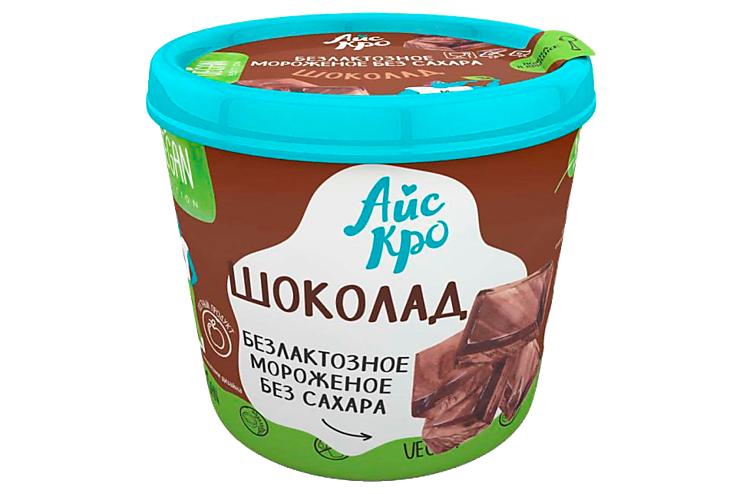Безлактозное мороженое «АйсКро» Шоколад, 75 г