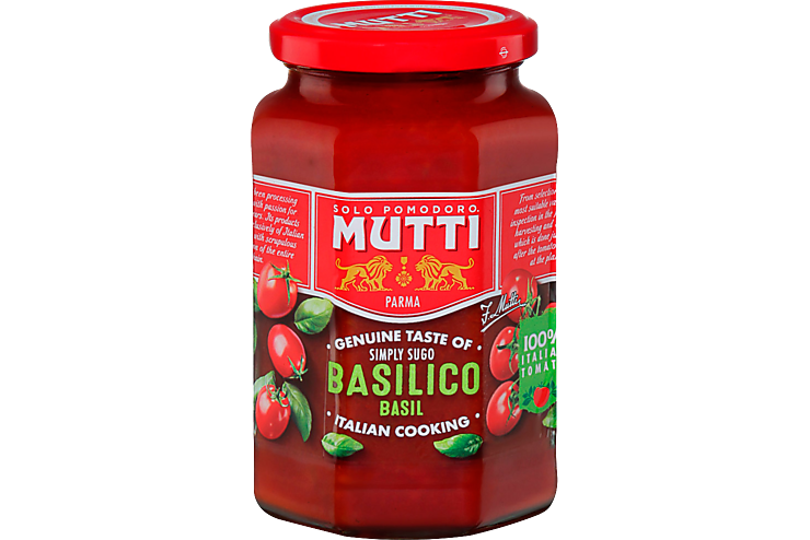 Соус томатный «Mutti» с базиликом, 400 г
