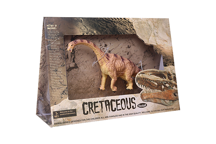 Игрушка Динозавр Бронтозавр/Трицератопс, большие (видео)