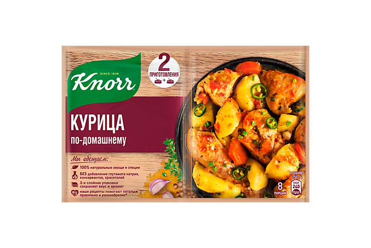 Приправа «Knorr» Курица по-домашнему, 60 г