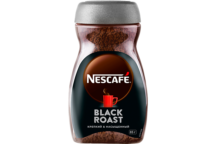 Кофе растворимый «Nescafe» Black roast, 85 г
