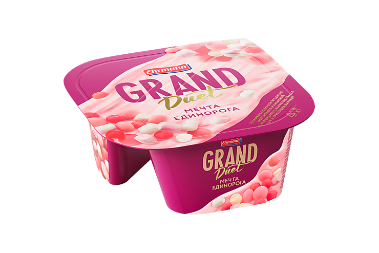 Десерт творожный 5.5% «Grand Duet» со вкусом ягодного мороженого, 135 г