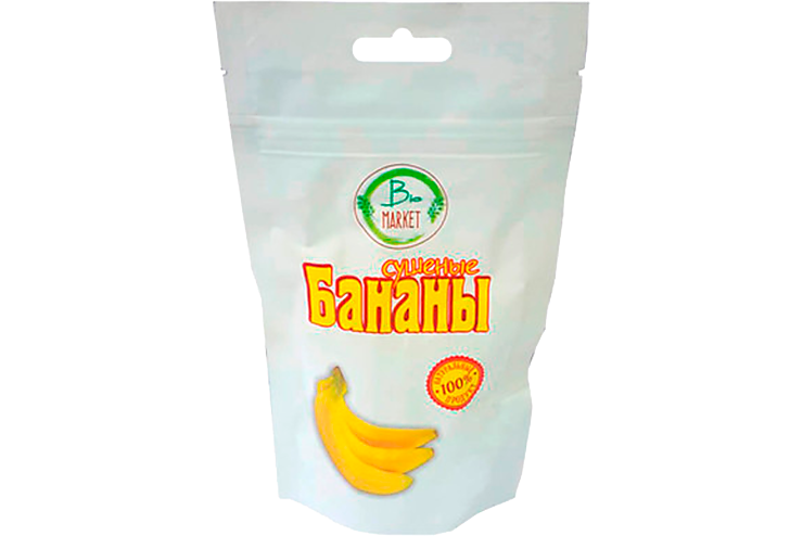 Бананы сушеные «Bio MARKET», 100 г