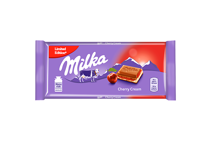 Шоколад молочный «Milka» Cherry Cream, 100 г Шоколад молочный «Milka» Cherry Cream, 100 г