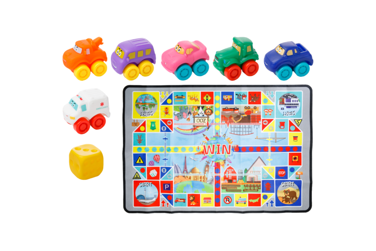 Игровой набор «Mao Bao» с ковриком и машинками