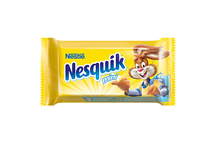 Конфеты «Nesquik» с нугой и молочной начинкой