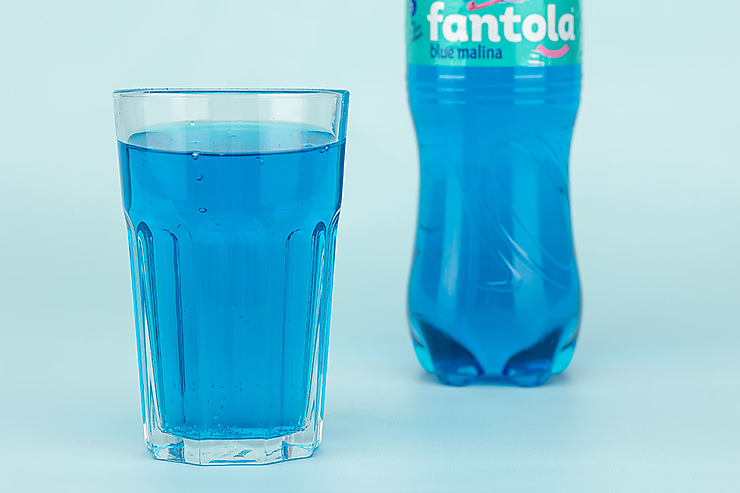 Напиток газированный «Fantola» blue malina, 1 л