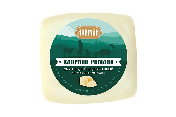 Сыр 50% из козьего молока Каприно Романо, 0,15 - 0,27кг – купить по ...